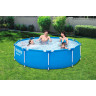 Каркасный бассейн BESTWAY STEEL PRO 305х76см, 4678л + фильтр-насос 1249 л/ч 56679 BW