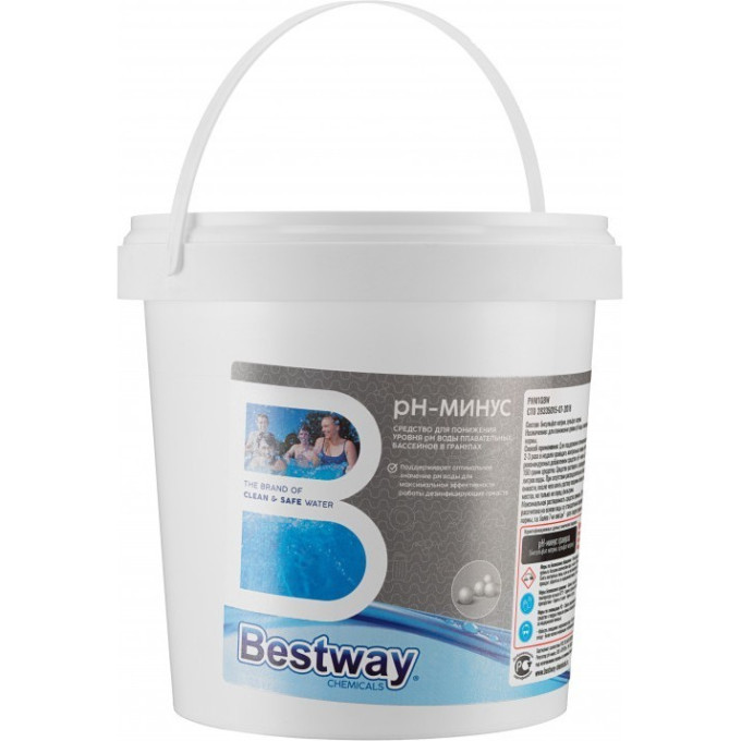 Средство в гранулах для понижения уровня pH воды в бассейнах BESTWAY pH-минус PHM1G BW